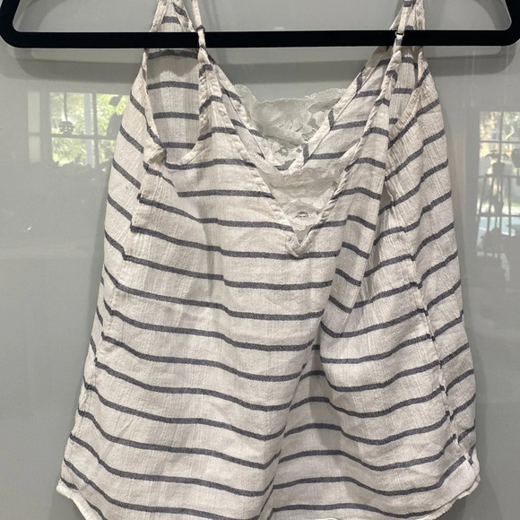 Hollister Juniors Striped Tank Top Cami Lightweight Basic Small - Picture 3 of 3